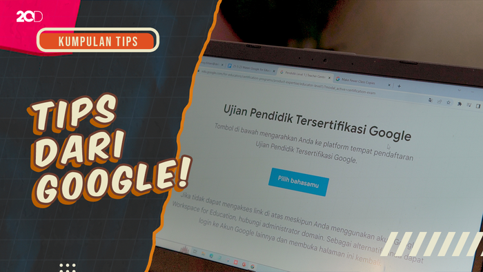 KuTips: Rahasia Sukses Ikuti Ujian Google Certified Educator