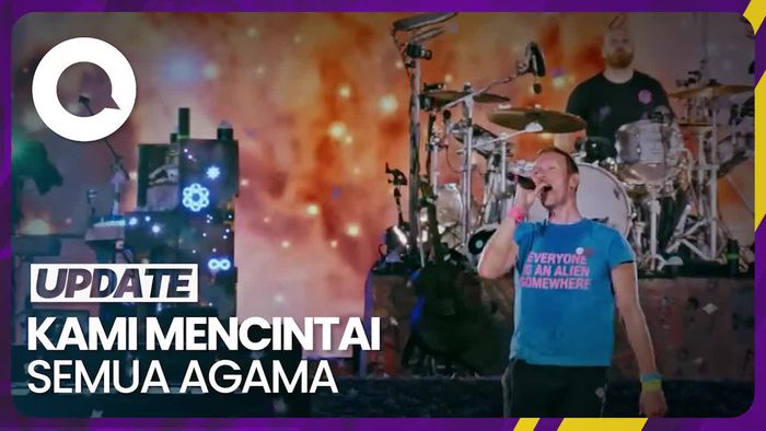 Respons Chris Martin Terkait Penolakan Konser Coldplay