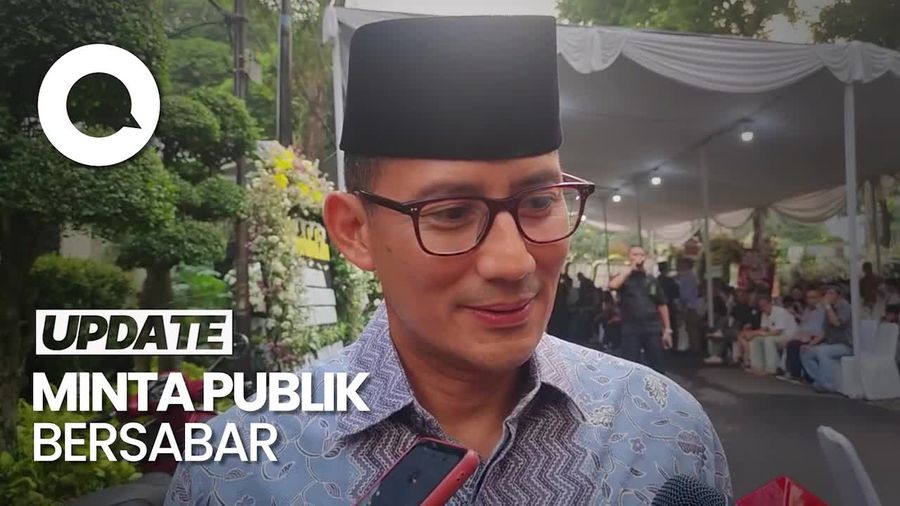 Ditanya soal Partai, Sandiaga: Beberapa Minggu Atau Bulan Diumumkan