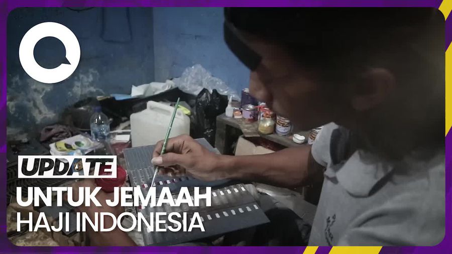 Geliat Produksi Gelang Haji di Jepara