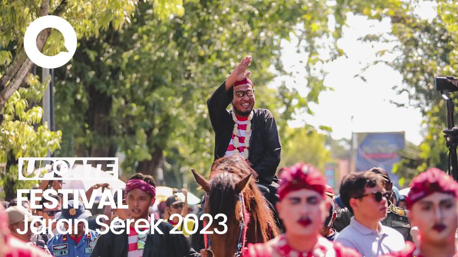 Kuda Menari di Festival Jaran Serek 2023