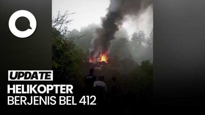 Semua Kru Helikopter TNI AD yang Jatuh di Ciwidey Selamat
