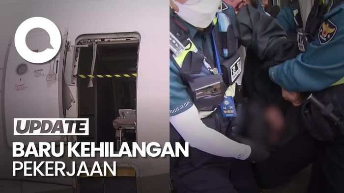 Pria Buka Pintu Pesawat di Korsel Ternyata Stres usai Menganggur