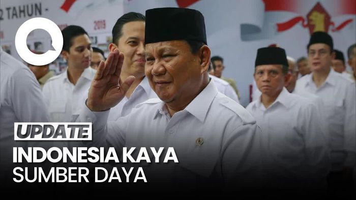 Prabowo Sebut Banyak Negara Ramal RI Jadi Negara Ekonomi Kuat ke-4 Dunia