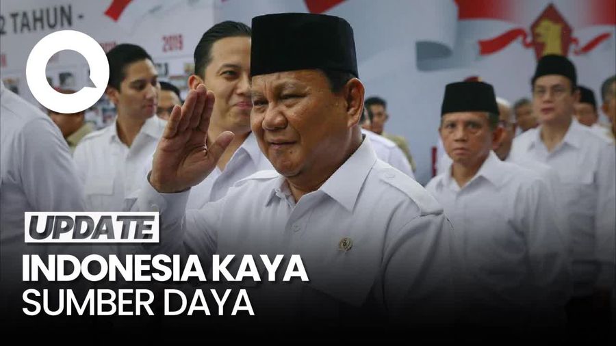 Prabowo Sebut Banyak Negara Ramal RI Jadi Negara Ekonomi Kuat ke-4 Dunia