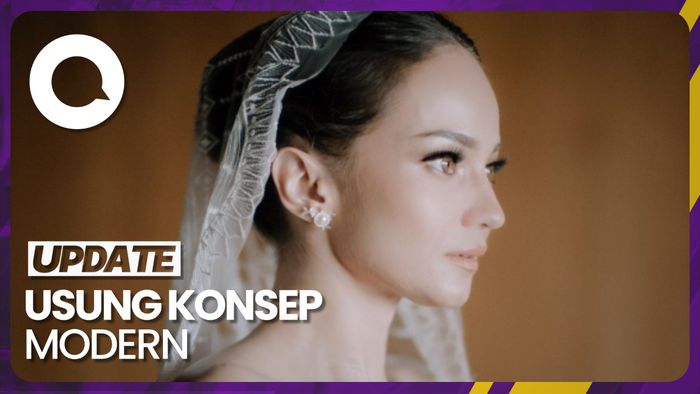 Potret Resepsi Pernikahan Enzy Storia dan Maulana Kasetra di Bali
