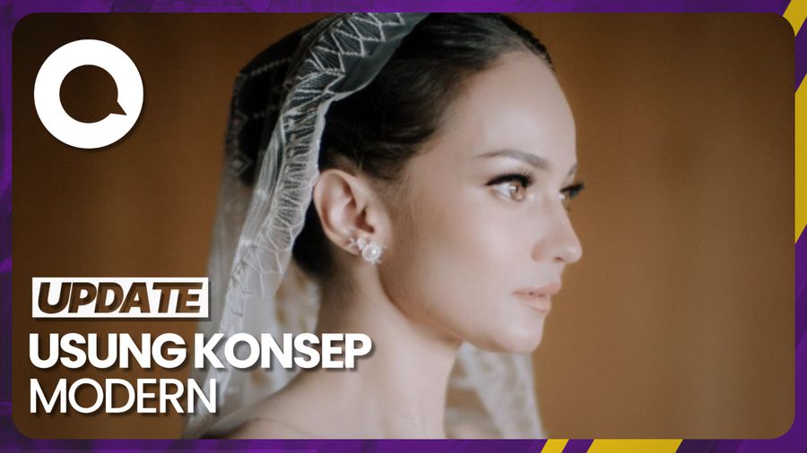 Potret Resepsi Pernikahan Enzy Storia dan Maulana Kasetra di Bali