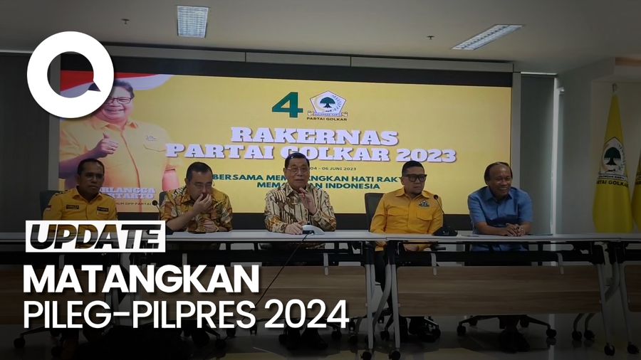Rakernas Golkar Matangkan Persiapan Pemilu 2024