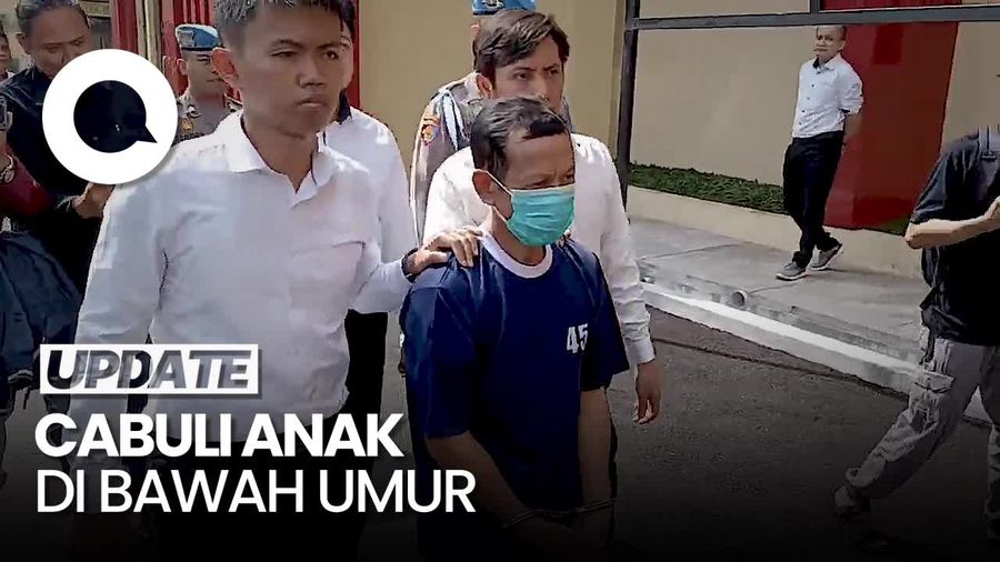 Tampang Guru Ngaji Cabul di Bandung, 12 Anak Jadi Korban