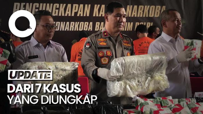 Amankan 16 Tersangka, Polisi-Bea Cukai Sita 75 Kg Narkoba Berbagai Jenis