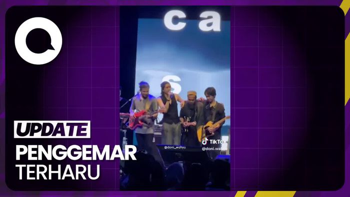Momen Sheila on 7 Reuni dengan Eks Gitaris Sakti saat Konser