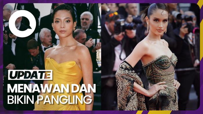 Lihat Lagi Gaya Glamor Putri Marino dan Cinta Laura di Cannes 2023