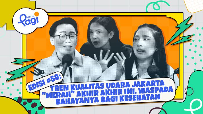 Tren Kualitas Udara Jakarta Merah Akhir Akhir Ini. Waspada Bahayanya Bagi Kesehatan