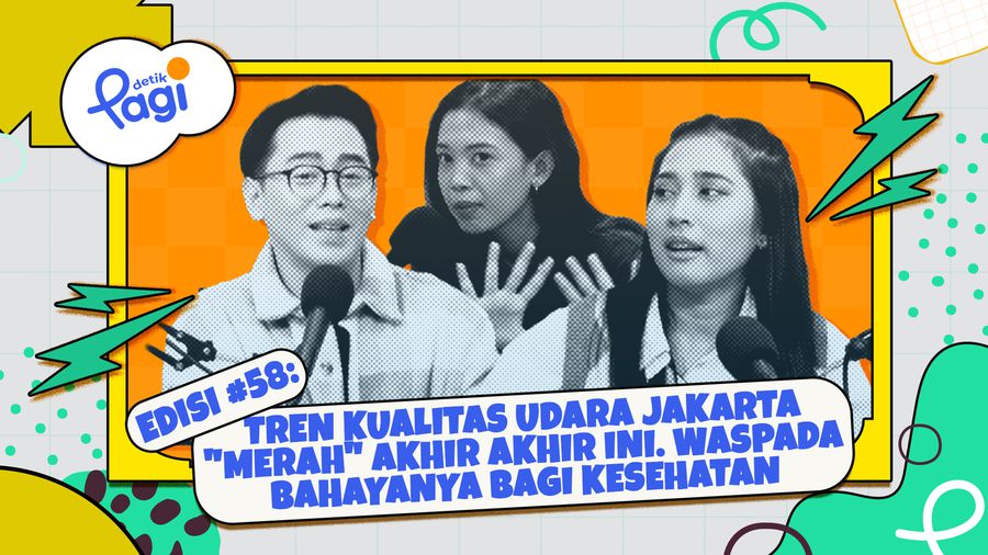 Tren Kualitas Udara Jakarta Merah Akhir Akhir Ini. Waspada Bahayanya Bagi Kesehatan