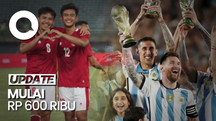 Segini Harga Tiket Pertandingan Timnas Indonesia vs Argentina!
