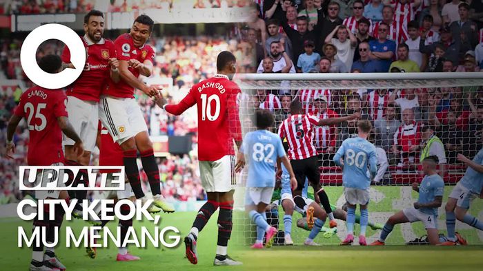 Beda Nasib Duo Manchester di Laga Penutup Liga Inggris 2022/2023