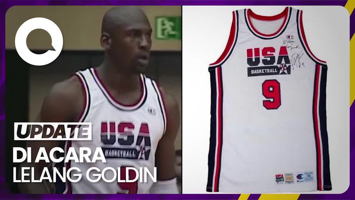 Jersey Michael Jordan saat Olimpiade 1992 di Barcelona Terjual Rp 45 M