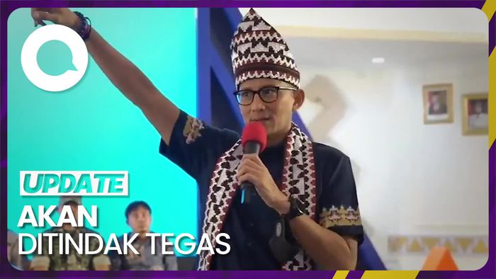 Sandiaga Bicara Sanksi untuk Bule Denmark yang Pamer Kemaluan di Bali