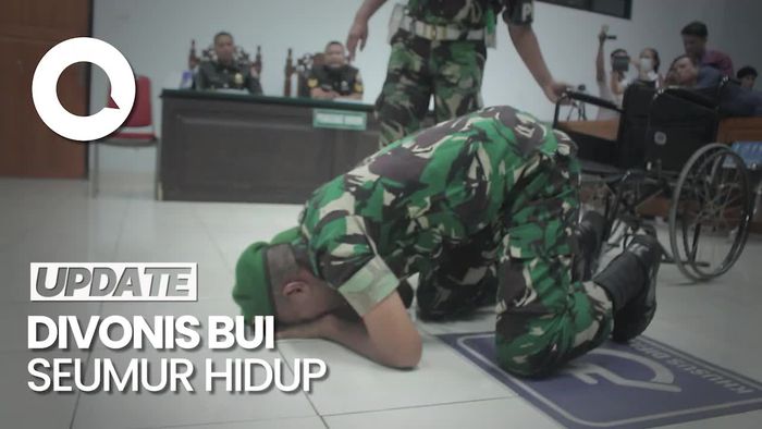 2 Oknum TNI Pembawa 75 Kg Sabu Sujud Syukur Usai Lolos dari Hukuman Mati