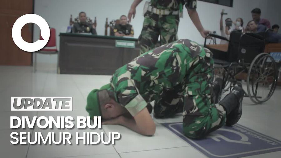 2 Oknum TNI Pembawa 75 Kg Sabu Sujud Syukur Usai Lolos dari Hukuman Mati