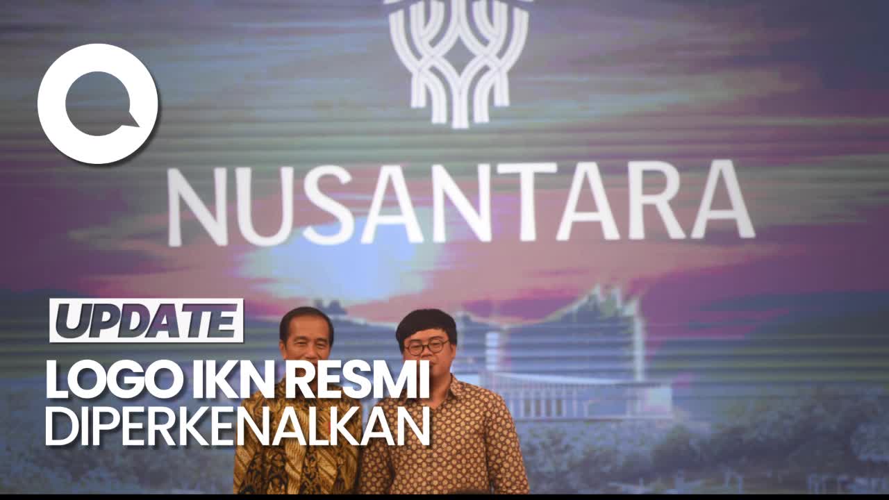 Jokowi Luncurkan Logo Resmi IKN Nusantara, Ini Filosofinya