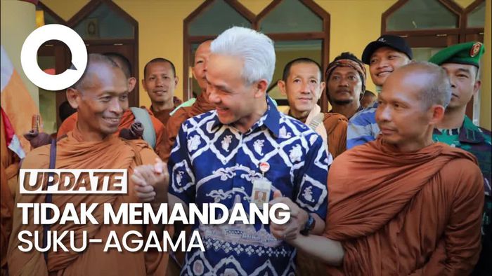 Biksu Thailand Disambut di Semarang, Ganjar: Bentuk Keindonesiaan Sejati