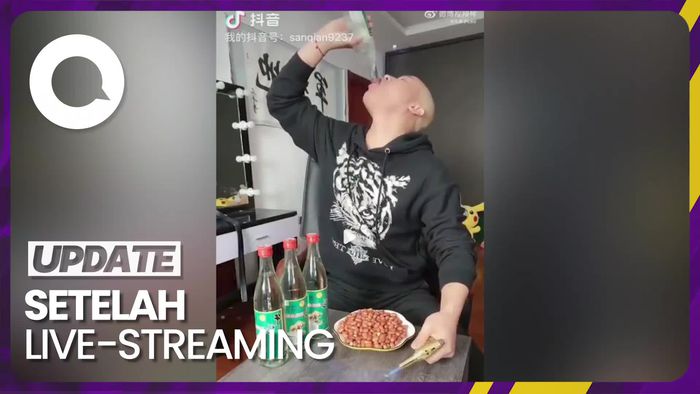 Influencer TikTok di China Meninggal Usai Minum 7 Botol Alkohol