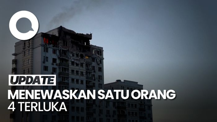 Tiga Kali dalam 24 Jam, Kyiv Dihujani Rudal Rusia