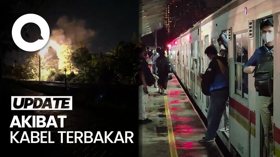 KRL Arah Parung Panjang Gangguan, Penumpang Tertahan di Stasiun