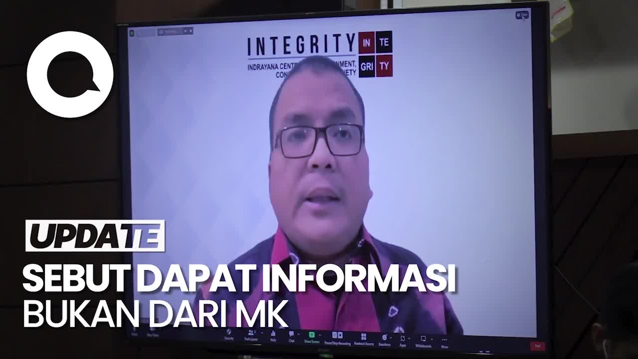 Bantahan Denny Indrayana Bocorkan Rahasia Negara Soal Rumor Putusan MK