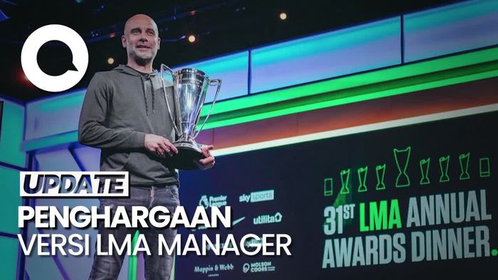 Pep Guardiola Manajer Terbaik Liga Inggris Musim Ini!