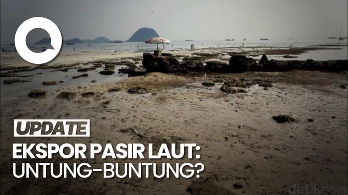 Pro-Kontra Ekspor Pasir Laut, Disetop Megawati Dibuka Jokowi