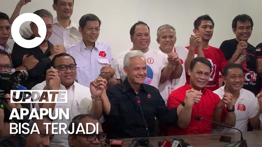Anies Bicara Kekhawatiran soal Cawe-cawe Jokowi, Ganjar: Jangan Takut