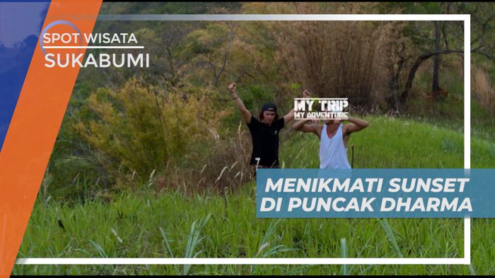 Menikmati Indahnya Sinar Sunset di Puncak Dharma yang Menakjubkan, Sukabumi
