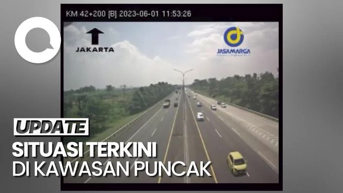 Libur Panjang, Begini Situasi di Simpang Gadog Siang Ini