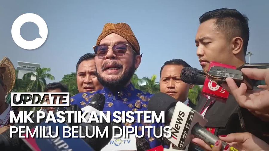 Ketua MK soal Sistem Pemilu: Apa yang Bocor Kalau Belum Diputus?
