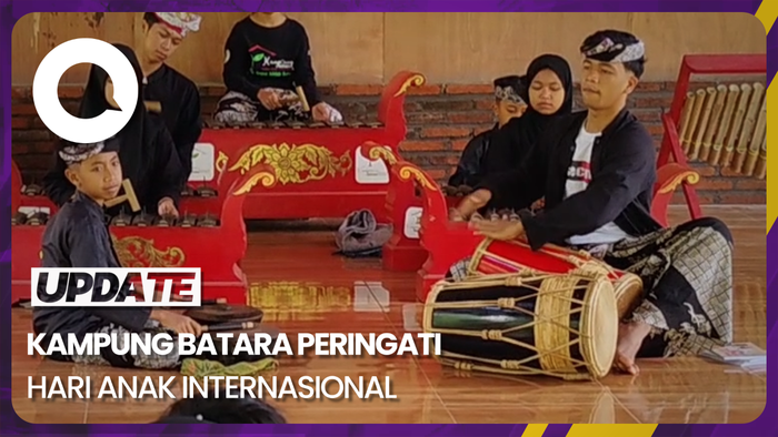 Peringati Hari Anak Internasional dengan Musik Tradisional Banyuwangi