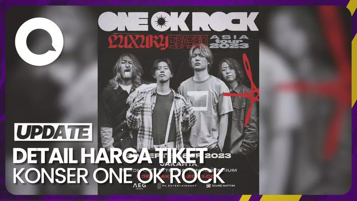 Tiket Konser ONE OK ROCK Jakarta Dijual pada 10 Juni 2023
