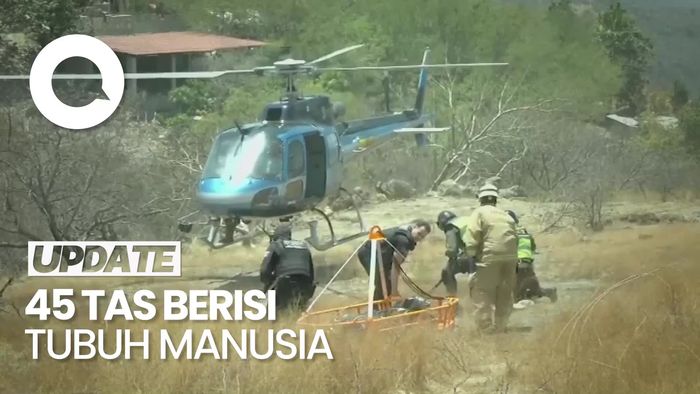 Geger Penemuan 45 Tas Berisi Potongan Tubuh Manusia di Meksiko