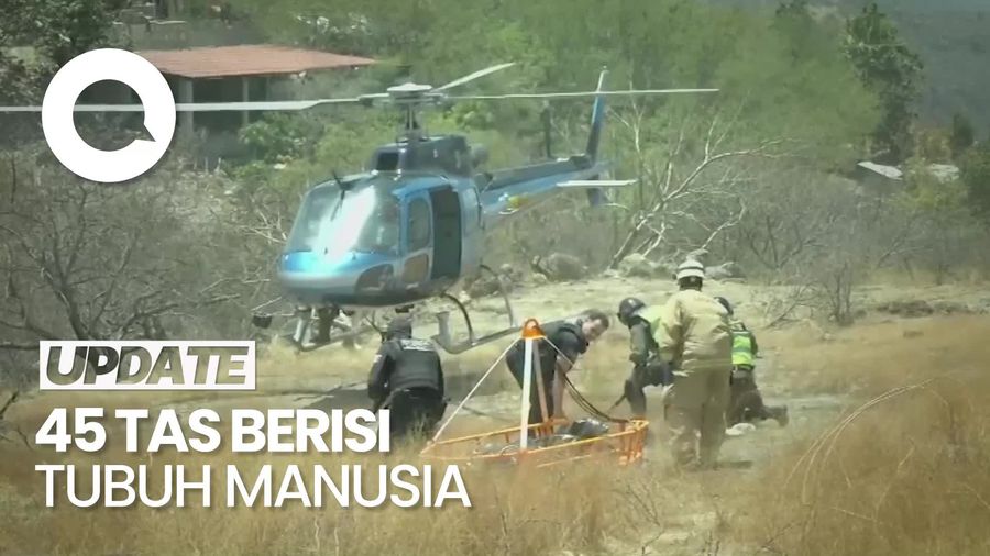 Geger Penemuan 45 Tas Berisi Potongan Tubuh Manusia di Meksiko