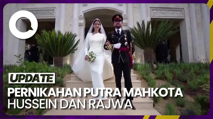 Potret Putra Mahkota Hussein Menikah dengan Putri Pengusaha Saudi