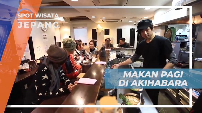 Berburu Makan Pagi yang Lezat Khas Negeri Sakura di Akihabara, Jepang