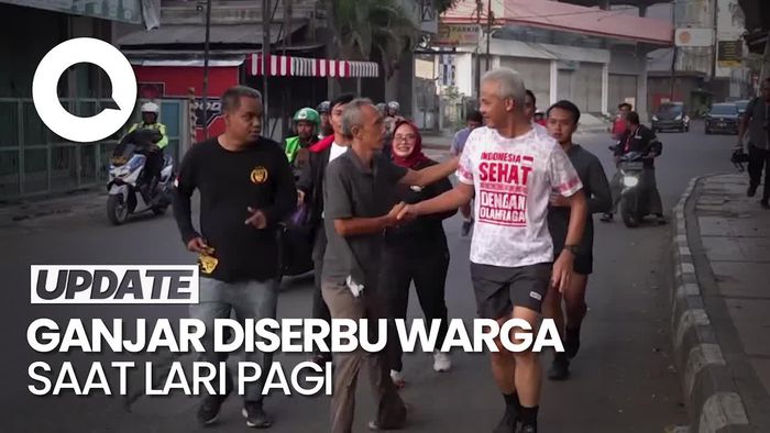 Ganjar Lari Pagi di Cirebon: Yuk Olahraga, Biar Sehat