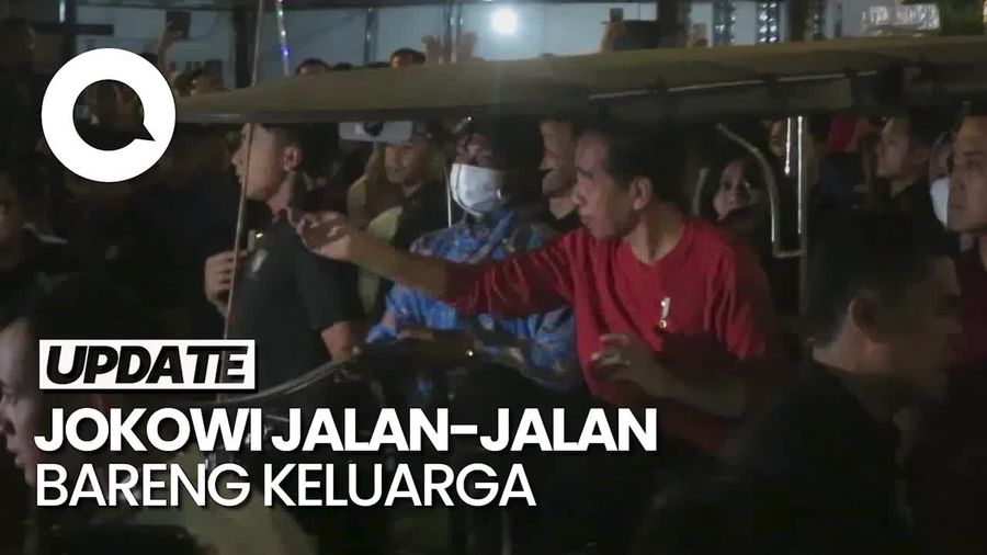 Malam-malam Jokowi di Malioboro: Naik Andong, Bagi-bagi Amplop