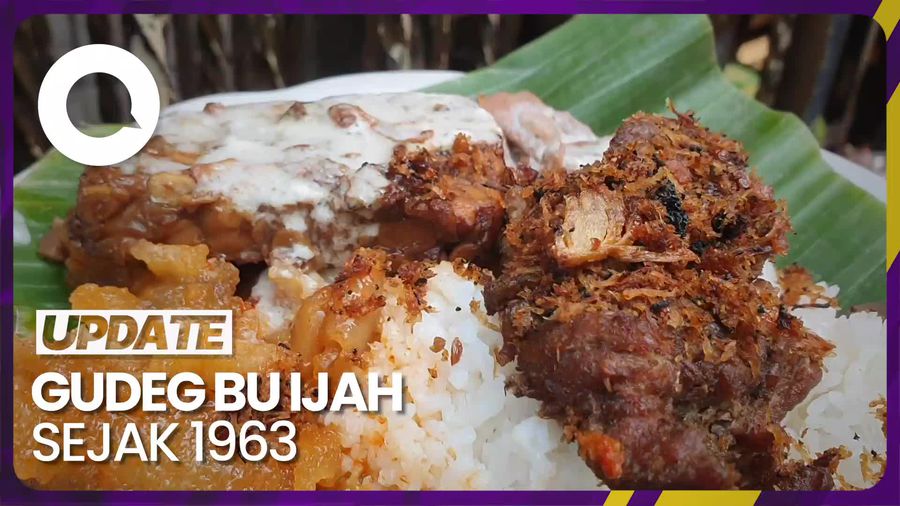 Menyantap Lezatnya Nasi Gudeg Jogja di Pancoran Glodog 