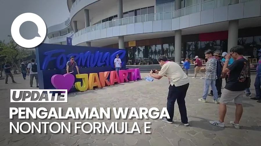Komentar Warga yang Berkesempatan Nonton Formula E Jakarta 2023