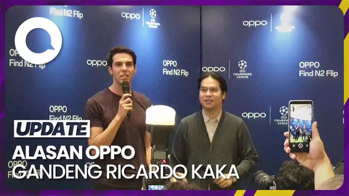 Gandeng Ricardo Kaka, OPPO Ingin Generasi Muda Punya Mimpi
