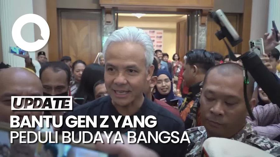 Ganjar Dorong Generasi Milenial Kembangkan Seni Budaya Tanah Air