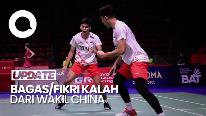 Bagas/Fikri Runner Up Thailand Open 2023
