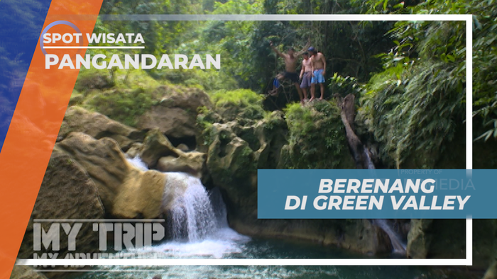 Berenang Menikmati Kesegaran Air Sungai Citumang yang Super Jernih, Pangandaran